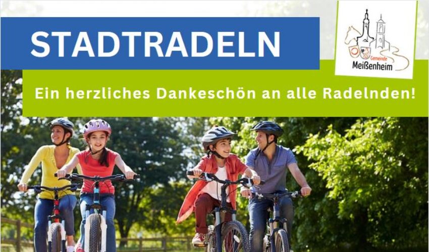 STADTRADELN 2024 – Ein herzliches Dankeschön an alle Radelnden der Gemeinde Meißenheim! 